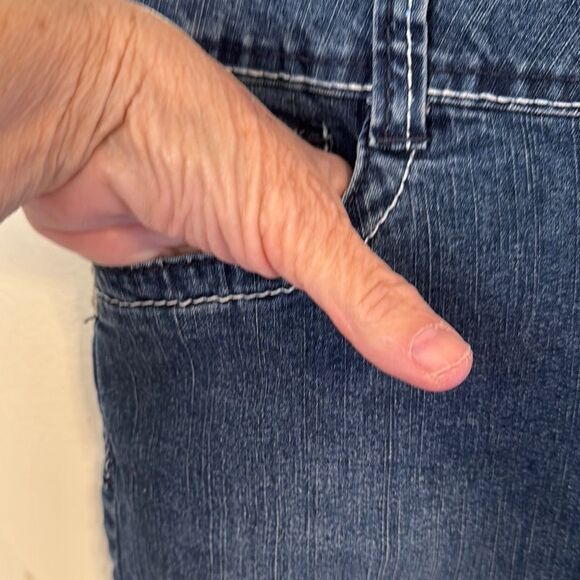 Roz & Ali Women's Denim Skimmers - Picture 3 of 6